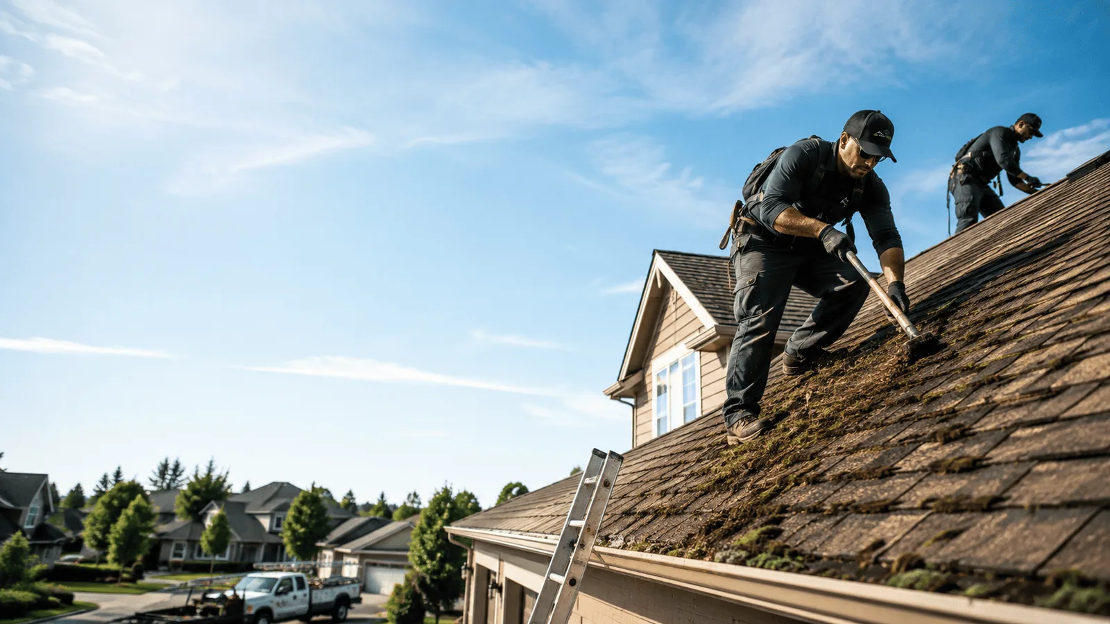 Roof Moss Removal in Rome, MS near me